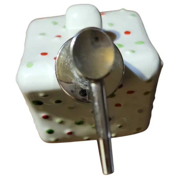 Hobby Lobby Painted Gloss Finish Ceramic Gingerbread House Soap Lotion Dispenser - Picture 5 of 6